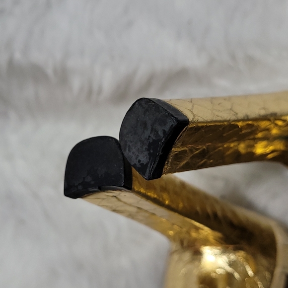 ♥️Auth GUCCI sandals Sexy Elegant block shoe sz 36.5 C ♥️ - Picture 14 of 16